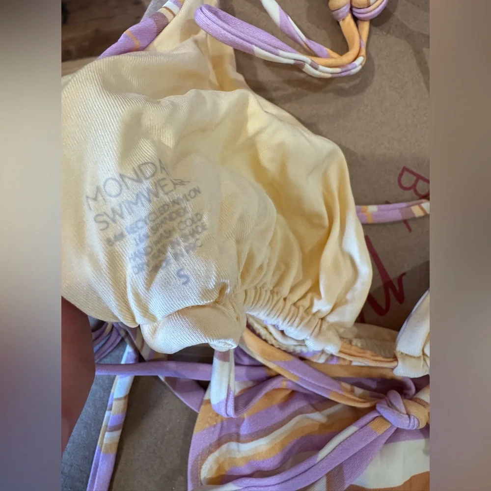 Monday Swimwear triangle bikini
